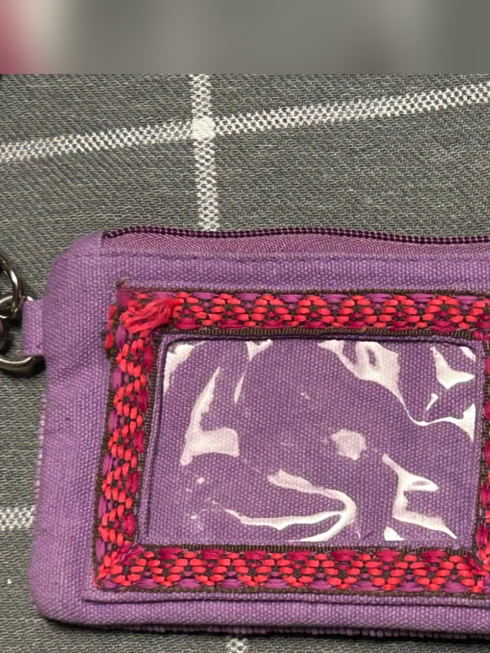 America & Beyond Lilac Beaded 'DOG MOM' Wristlet - Picture 4 of 8